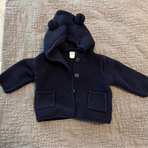 GAP Navy Blue Kids Sweater with Bear Ears